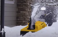 electric snow blowers for seniors