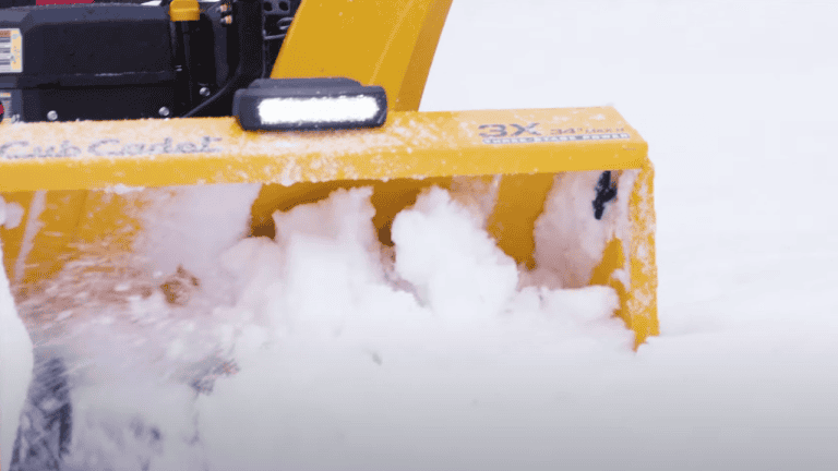 electric snow blowers in cold weather