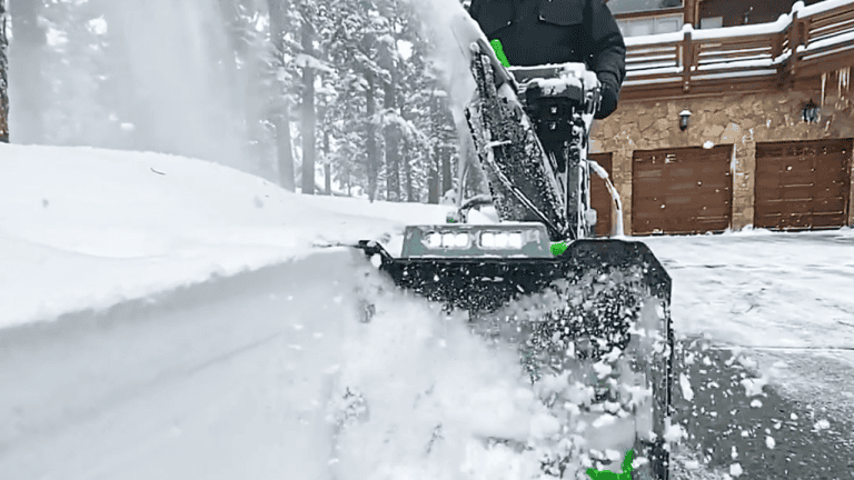 electric snow blower maintenance