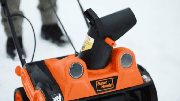 electric snow blower safety