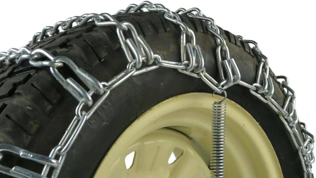 snow blower tire chains