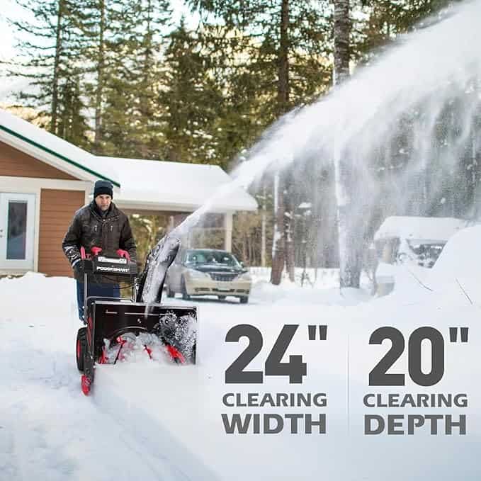 PowerSmart 80V Snow Blower