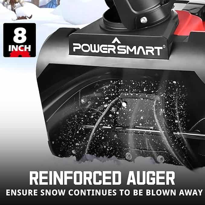 PowerSmart 21" Corded Snow Blower