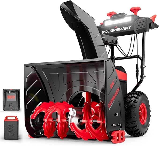 PowerSmart 80V 24-inch Snow Blower